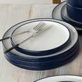 thumbnail image 4 of Noritake ColorTex Stone Navy 12-Piece Dinnerware Set, Service for 4, 4 of 7