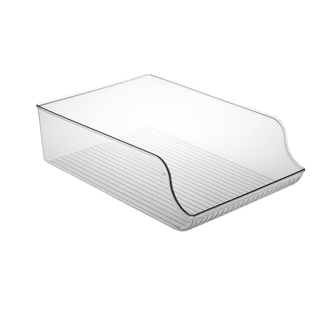 Caja de almacenamiento para refrigerador, cajón transparente para gabinete de cocina, organizador de alimentos para huevos y mascotas, contenedor para frutas y verduras, L Speravity HA003604-05