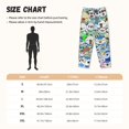 thumbnail image 6 of Piplup Women's Pajama Pants Ultra Soft Comfy Sleep Lounge Pants Cartoon Print Lightweight Casual Bottoms Loungewear, 6 of 8