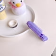 thumbnail image 3 of 5 Pcs Cheveux Rouleau Clip Vague Coiffure Racine Dossier Coiffure Boucles Outils de Coiffeur, Violet, 3 of 4