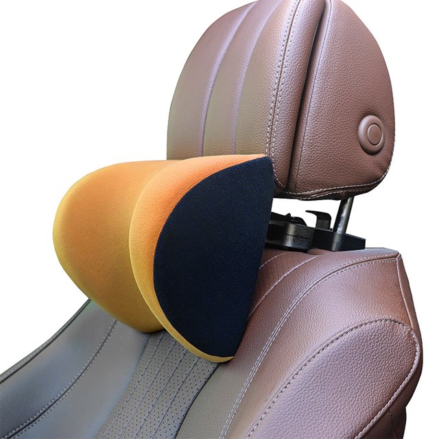 Reposacabezas mecánico de ajuste universal para coche 5D, almohada de espuma viscoelástica universal para el cuello, almohada para el hombro y el cuello, accesorios para el interior del coche