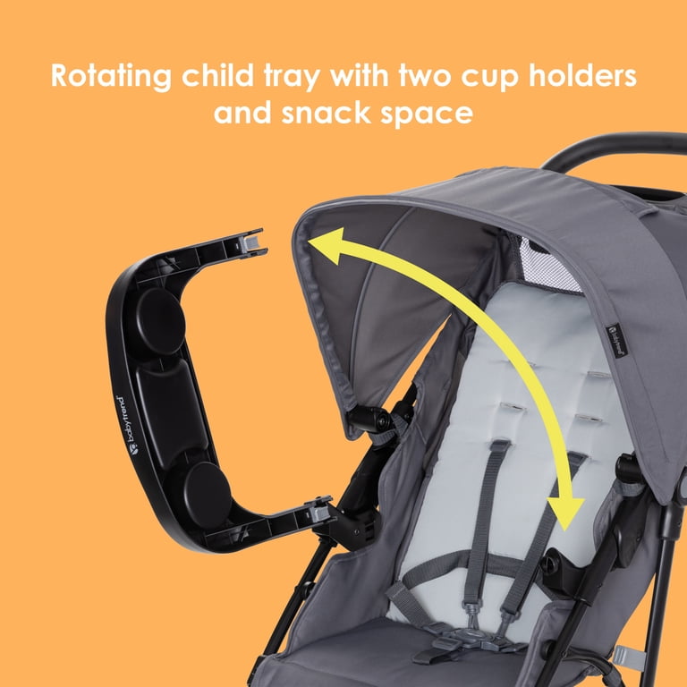 Baby Trend Kids Venture 3-Wheel Stroller Travel System - Stellar Grey