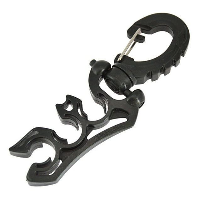 MYG Clip de Plongée Sécurise Votre Équipement de Plongée Double Support de Tuyau BCD