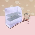 thumbnail image 6 of 1:12 Dollhouse Bakery Display Case Model for Fairy Garden Layout Accessories green, 6 of 8