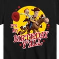 thumbnail image 3 of Disney - Toy Story - It's My Birthday Yall - Toddler & Youth Short Sleeve Graphic T-Shirt, 3 of 5