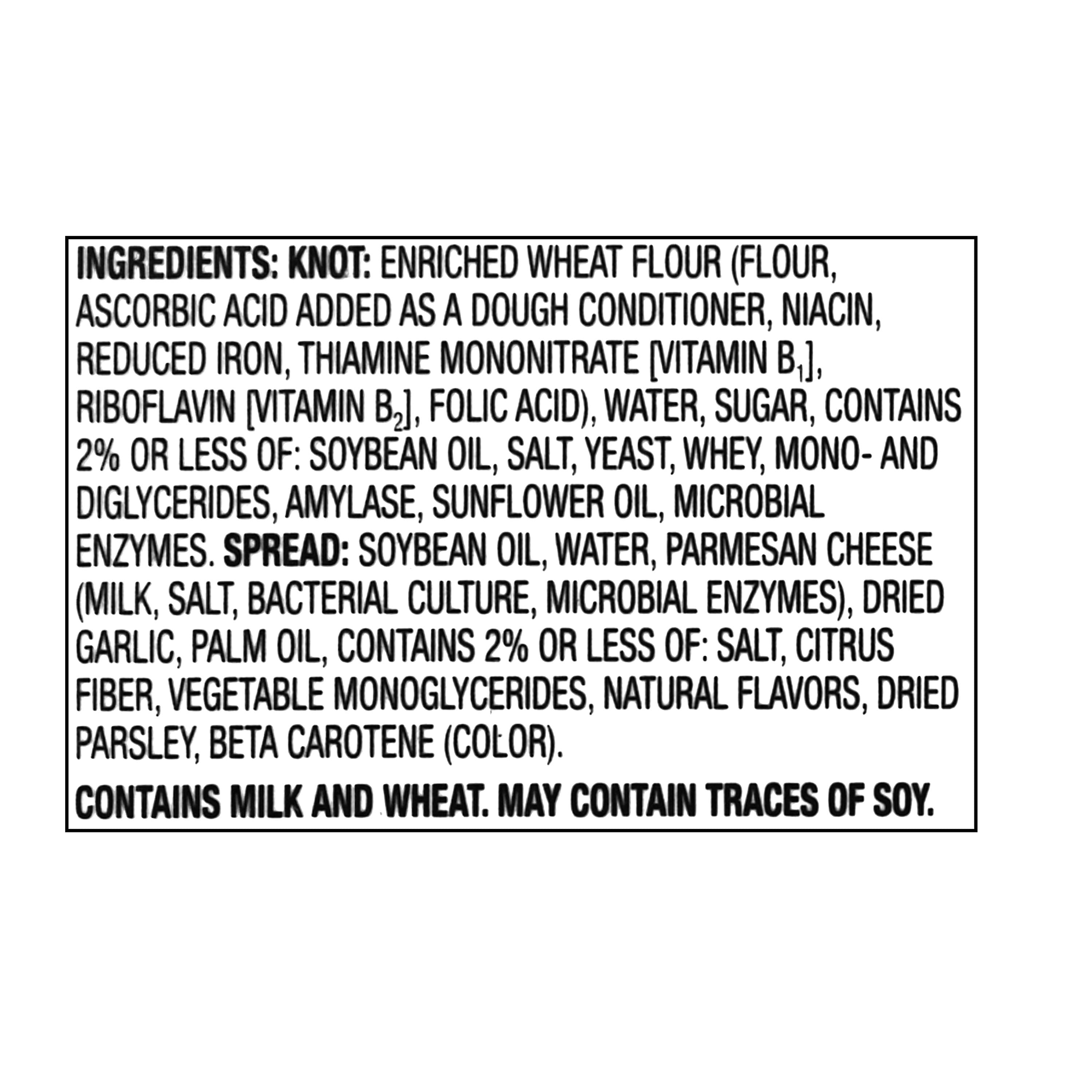 Great Value Garlic Knots, 8 oz, 6 Count (Frozen)