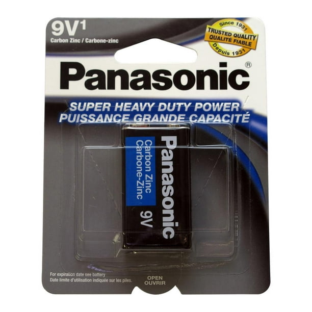 Panasonic Pack 9V Super Résistant-12