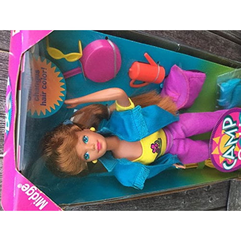 Camp Barbie Midge Doll with Sleeping Bag Backpack 1993 Mattel