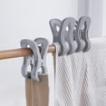 thumbnail image 1 of Fwttom Large Beach Towel Clip 3 Piece Set Towel Rack Clip Clothes Pool Boats Large Windproof Plastic Clip Bathroom Towel Clip Quilt Clip Clothes Hooks, 1 of 6