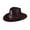 Coffee, variant on jiaxiM Black Cowboy Hat for Women Denim Western Cowboy Jazz Hat Curved Brim Wool Fabric British Style for Men Women Fashion and Outdoor Activities