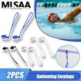 thumbnail image 2 of Bouchons d'Oreilles Réutilisables pour la Natation Protection Auditive Réduction de Bruit Bouchons d'Oreilles en Silicone Protecteur d'Oreilles Accessoires de Natation Style B, 2 of 6