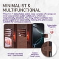 thumbnail image 5 of Stylish iPhone 17 Pro Max Trifold Wallet Case with RFID Protection, 5 of 5