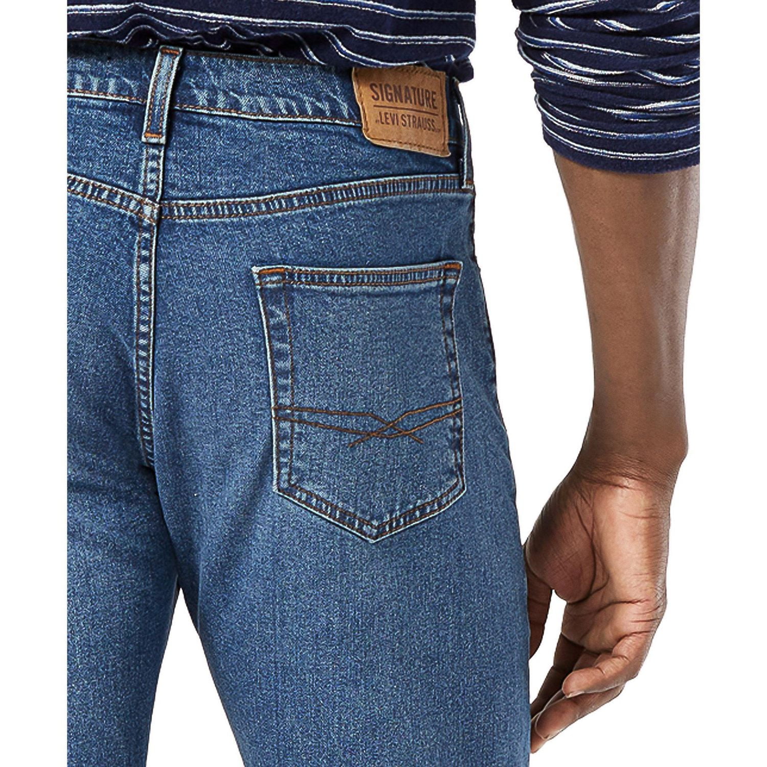 Levi Strauss Signature™ Men’s Regular Fit Jeans, Available sizes: 29 – 42