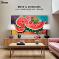 thumbnail image 4 of Cuadro Decorativo Canvas Sandía Rebanada 140x70 Canvas Revolution, 4 of 4