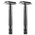 thumbnail image 1 of 2X Maquinilla de Afeitar de Doble Filo de Seguridad para Hombres Barber de Afeitar Recta Hojas de Afeitar Que Afeita La Cara de Los Hombres Maquina de Afeitar, 1 of 5