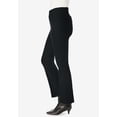 thumbnail image 3 of Woman Within Plus Size Tall Flex Pull-On Bootcut Gap-Free Stretch Denim Jeans, 3 of 6
