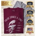 thumbnail image 2 of S4E Men's Martin Luther King Jr. Silence is Betrayal T-Shirt XXX-Large Maroon, 2 of 4