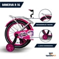 thumbnail image 4 of Bicicleta Infantil Rodada 16 Terrafit Minerva Rosa, 4 of 5