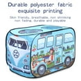 thumbnail image 3 of Vogacara Tienda de campaña para niños pequeños, carpa plegable de poliéster con forma de dibujos animados, regalos para juegos de fiesta, Juegos de césped, 3 of 6