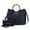 Navy, variant on MKF Collection Leilani Vegan Leather Tote Bag & Wristlet Wallet, Stylish Satchel Purse Handbag by Mia K - Pink