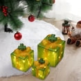 thumbnail image 4 of ⚡ Big Sale ! A Set Of 3 Christmas Color Boxes 50 LED Color Box Decorations With Bows And Plugs Indoor And Outdoor Christmas Tree Christmas Boxes Holiday Decorations, 4 of 5