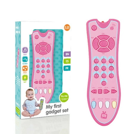 Baby toys music mobile phone tv remote control early learning educational