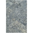 thumbnail image 5 of Style Haven  Colorscape Handmade Loop Pile Faded Diamond Wool Rug Green 3'6" x 5'6" 3' x 5' Indoor Living Room, Bedroom N/A, 5 of 5