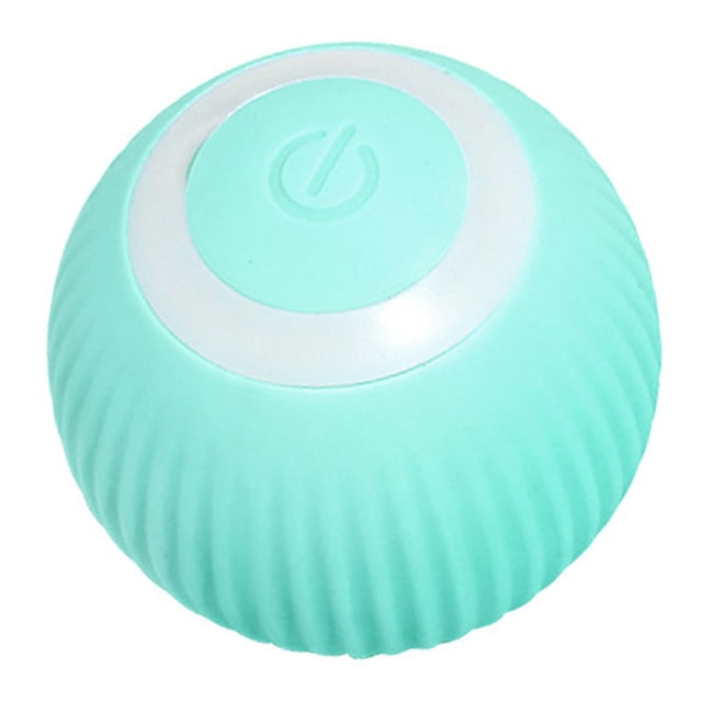 Pelota de Juguetes Salvador para Gatos Juguetes Eléctricos Rodante Automática Verde