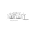 thumbnail image 2 of 001-3777: Craftsman Modern 1 Bed, 1 Bath Luxury Home Plan, 912 Sq Ft: Full Blueprints with License to Build by Home Plan Marketplace - Lesuto, 2 of 6