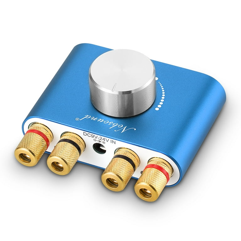 Nobsound 100W Mini Power Amplifier Digital HiFi Amp with USB/AUX/Bluetooth  Input