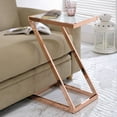 thumbnail image 3 of Acme Side Table in Chrome and Mirror Finish 81822, 3 of 11