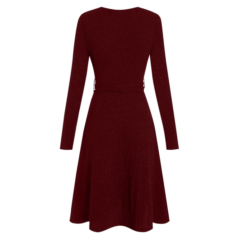 nakd fashion knit dress Women's Maxi Dress Knit Off-shoulder Sweater Polyester by Naked Wardrobe, Taupe / S main image 0