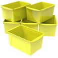 thumbnail image 1 of Storex Extra Large Book Bin, Yellow, 6-Pack, 1 of 1