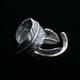 thumbnail image 3 of Anillo de pareja con plumas indias, joyería de plata de ley 925, anillo abierto femenino de estilo coreano, regalo de Navidad, 3 of 6
