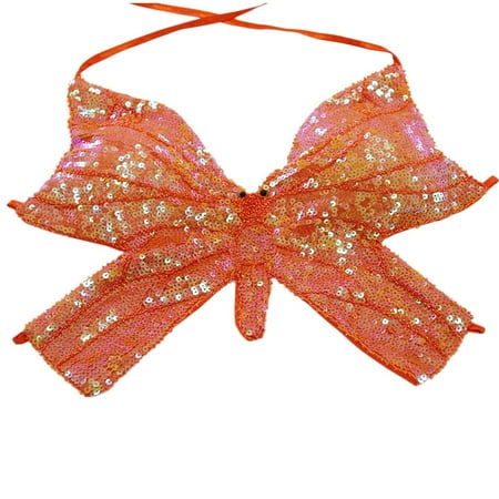 Womens Bras Woman s Solid Color Sequin Strap Adjustment Chest Cushion Dance Costume Bras Plus Size Bras for Women Full Coverage Sport Everyday Bra