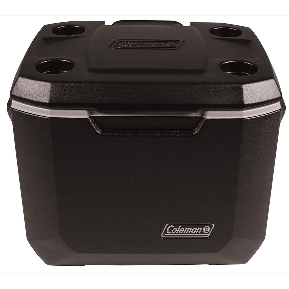 Coleman Rolling Cooler 50 Quart Xtreme 5 Day Cooler with Wheels Wheeled Hard Cooler Keeps