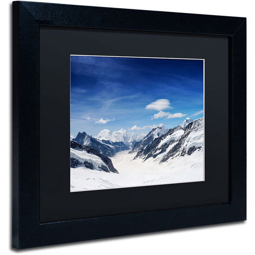 Trademark Fine Art "Distances" Canvas Art by Philippe Sainte-Laudy, Black Matte, Black Frame