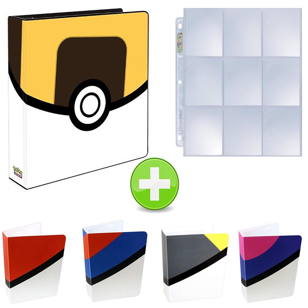 Assortmart Ultra Pro Pokemon 3Ring Binder Mini Binder Album Set of 4