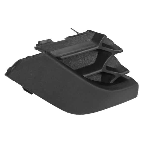 Unique Bargains Unpainted Front Left Bumper Tow Hook Cover for Toyota RAV4 2016-2018 No.53286-0R090 Black