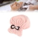 thumbnail image 4 of Gorro De Ducha, Gorro De Baño De Lana De Secado Rápido Para Mujer, Y Esponjoso Con Decoración De Lazo Súper Elástico, 4 of 7