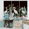 thumbnail image 2 of Designart ' Chinoiserie With Peonies and Birds III ' Traditional Canvas Wall Art Print, 2 of 3