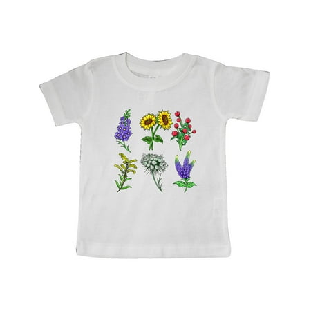 

Inktastic Group of Beautiful Wildflowers Gift Baby Boy or Baby Girl T-Shirt
