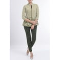 thumbnail image 3 of Women's Jacket OFF WHITE OLIVE PRINT, 3 of 3