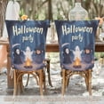 thumbnail image 5 of Decorative Chair Back Cover One Size x6 Chair Cover Dining Chair Slipcovers Chair Back Decoration Festival Chair Decoration Halloween Party, 5 of 6