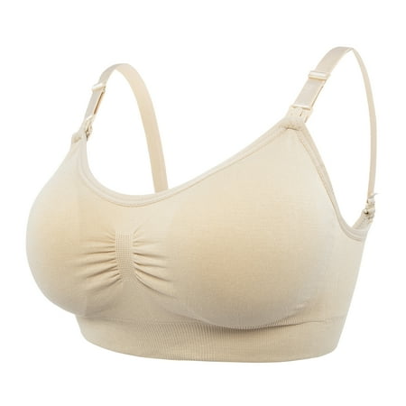 

Women s Full Bust Seamless Nursing Maternity Bras Bralette M-XXL with Extra Bra Extenders & Clips