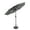 Gray, variant on Westin Outdoor 9.50" Navy Blue Solid Round Market Patio Umbrella, UV Resistant