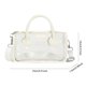 thumbnail image 2 of Bolso Transparente Verano Playa Elegante Mensajero PVC Transversal Gran Capacidad Correa Ajustable Al Aire Libre, 2 of 7