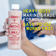 Collinite 850-16OZ 850 Metal Wax - Medium Cut Polish - 16oz