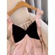 thumbnail image 4 of Vestido de verano vintage elegante con volantes y retazos para mujer, vestido informal de fiesta sin mangas, camisola con tirantes, vestido rosa, ropa femenina, 4 of 5