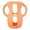 Orange, variant on Nilnehc Silicone Baby Bottle Sleeve,Mint Green Dual Handle Grip for 8oz Avent Natural Glass Bottles,Anti- Drop Protection for Home and Travel